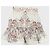 Saia Zimmermann de linho ecru com estampado floral Bege - vista 3
