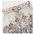 Saia Zimmermann de linho ecru com estampado floral Bege - vista 4