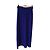 Saia longa azul Parosh com fenda XS