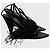 Autre Marque Sandali Saint Laurent neri T.36 Nero