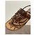 Valentino Garavani Sandali Valentino camel T.37 Cammello - vista 3