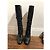 Burberry Stiefel aus schwarzem Leder Absatz 40 - Ansicht 2