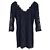 Abito Diane Von Furstenberg blu navy T.4 - vista 7