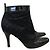 Boots Louis Vuitton noires T.37