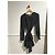 Autre Marque Saint Laurent Kleid schwarz T.42