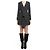 Autre Marque Saint Laurent Kleid schwarz T.42 - Ansicht 2