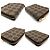Monedero Zippy Coin Purse Louis Vuitton Rosa Damier ebene - vista 3