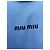 Top Miu Miu de algodón azul con strass XS Multicolor - vista 3