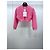 Cardigan Chanel Rosa de Algodão Coleção 22S Multicor