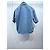 Top Louis Vuitton in Denim Blu con Logo Ricamato Multicolore - vista 2