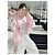 Giacca Chanel 24C in Tweed Rosa con Righe Glitterate Taglia 40 Multicolore - vista 7