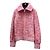 Chaqueta Chanel de tweed rosa con patrón jacquard talla 34 Multicolor