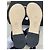 Sandali Chanel Neri in Tessuto con Cinturino a Nastro Double-C Taglia 36 Multicolore - vista 8