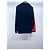 Top Louis Vuitton de Terciopelo Color-Block Negro Blanco Rojo Multicolor - vista 2