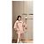 Max Mara Mantel Rosa Kunstpelz Cape Mehrfarben - Ansicht 6