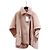 Max Mara Pink Faux Fur Cape Coat Multiple colors