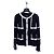 Casaco Chanel Metiers d'Art em Tweed Preto Multicor