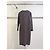 Fendi Maxi Kleid FF Logo Print Viskose Mehrfarben - Ansicht 2