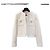 Chaqueta Céline de tweed blanca talla 38
