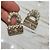 Boucles d'oreilles Chanel 21S Or Perles et Cristaux Forme Sac Multicolore - vue 5