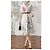 Autre Marque Abito Maxi Dior in Cotone con Ricami Floreali Multicolore - vista 7