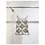 Chanel Camisole Top Goldene Schneeflocken Print Polyester 34 Mehrfarben