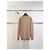 Pull Fendi en cachemire camel logo FF Multicolore - vue 3