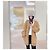Pull Fendi en cachemire camel logo FF Multicolore - vue 5