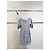 Vestido Miu Miu de algodón con estampado vichy y cuello marinero Multicolor - vista 4