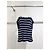 Autre Marque Top Dior in maglia a righe in cotone con lacci Multicolore - vista 4