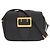 Borsa a tracolla Burberry in pelle nera Nero