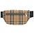 Marsupio Burberry in cotone beige - vista 3