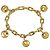 Bracciale con ciondolo a medaglione traforato Burberry D'oro - vista 3