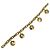 Bracciale con ciondolo a medaglione traforato Burberry D'oro - vista 6