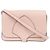 Borsa a tracolla Burberry Hampshire in pelle rosa