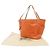 Burberry Small Canterbury Nova Check Ledertasche Orange - Ansicht 2