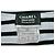Chanel Top Marinière a Righe Bianco e Nero Monogramma TM - vista 2