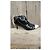 Première Chanel Lackleder Stiefeletten Schwarz-Weiß - Ansicht 10