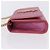 Autre Marque Saint Laurent Classic Monogram Metallic Leather Medium Rosa - vista 4