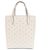 Borsa Tote Jimmy Choo Bria N S in pelle con borchie a stella Bianco - vista 3