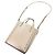 Borsa Tote in pelle con borchie a stella Jimmy Choo PEGASI N S D'oro - vista 7