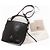 Borsa secchiello Jimmy Choo Varenne 2-Way in pelle goffrata Nero - vista 2