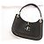 Borsa a tracolla in pelle Jimmy Choo Varenne Hobo Nero - vista 2