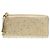 Cartera larga de piel Star Studded Jimmy Choo Dorado