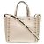 Borsa a mano Jimmy Choo Pegassi in pelle dorata con borchie a stella D'oro