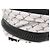 Stella Mc Cartney Zaino in nylon Stella McCartney con logo all-over Nero Bianco - vista 6