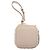 Portachiavi Miu Miu Trick Matelassé Bianco Beige - vista 3