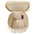 Portachiavi Miu Miu Trick Matelassé Bianco Beige - vista 5