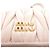 Portachiavi Miu Miu Trick Matelassé Bianco Beige - vista 7