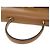 Borsa Satchel ID in pelle Polo Ralph Lauren Marrone - vista 7